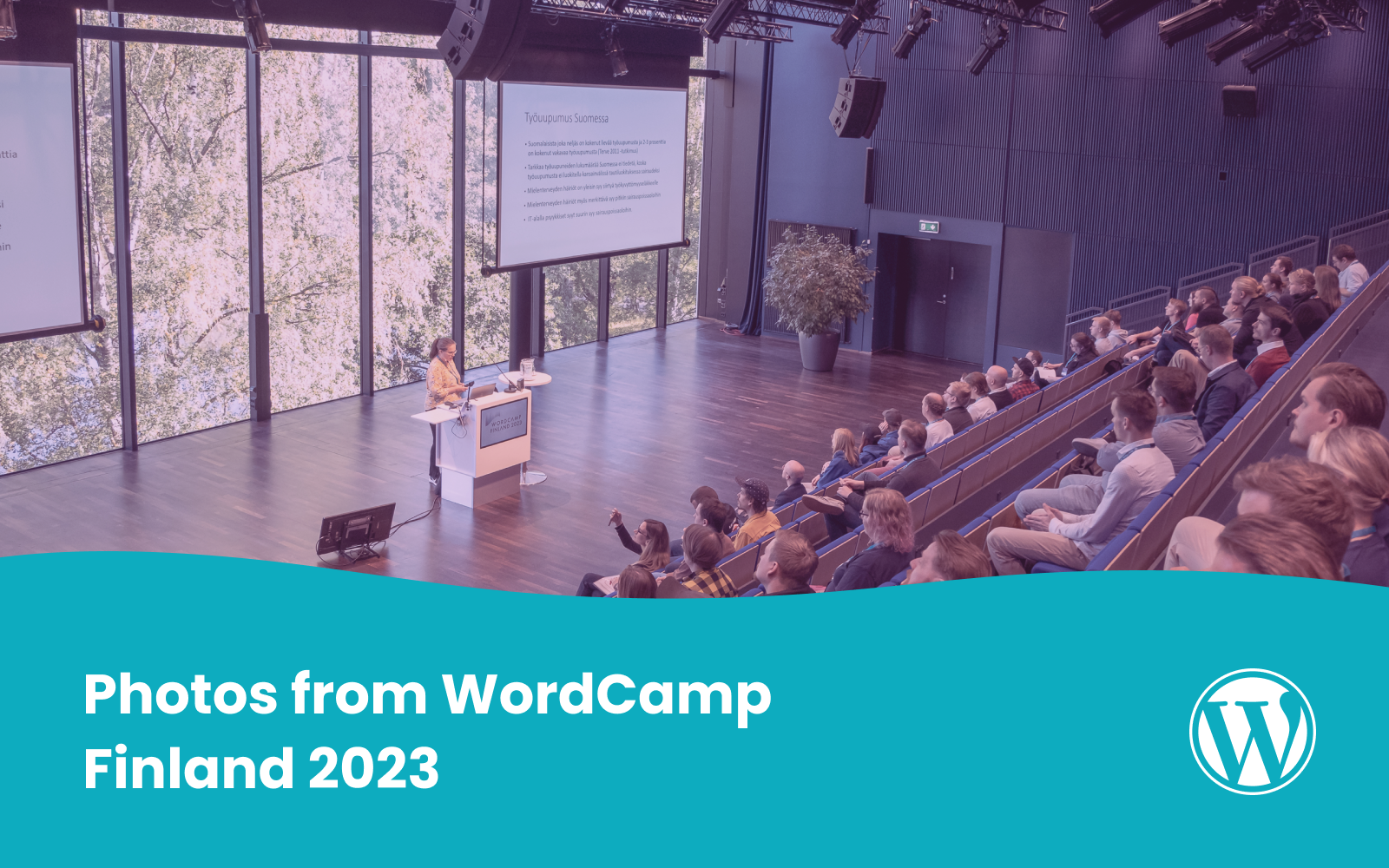 Photos from WordCamp Finland 2023